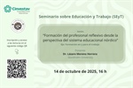 SEyT. Sesión 8. Formación del profesional reflexivo desde la perspectiva del sistema educacional nórdico