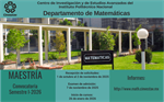 Admisión a maestría en matemáticas