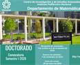 Admisión al doctorado en matemáticas