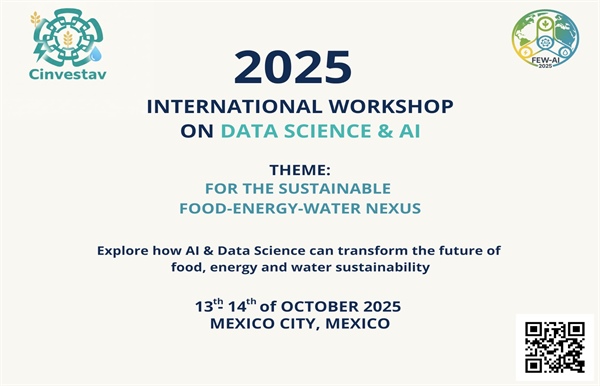2025 International Workshop on Data Science and AI for the Sustainable Food-Energy-Water Nexus