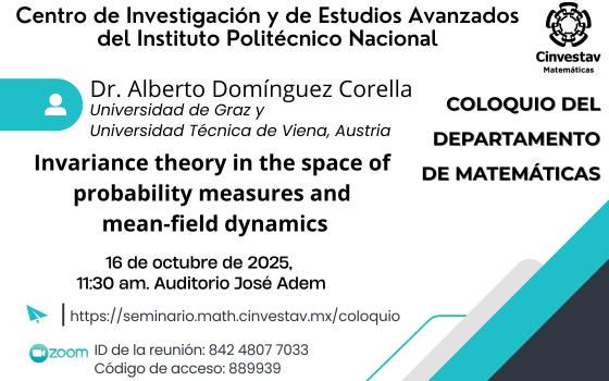 Coloquio del Departamento de Matemáticas