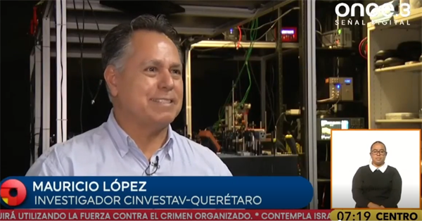 Canal 11 del IPN. Entrevista al Dr. José Mauricio López Romero