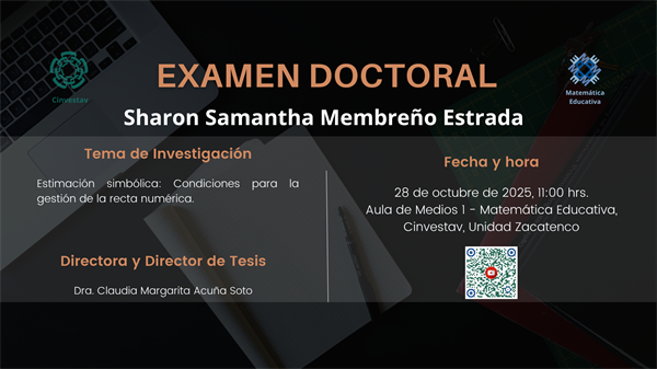 Examen doctoral de Sharon Samantha Membreño Estrada