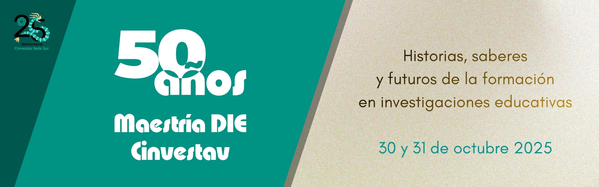 50 años de la Maestría en el DIE Cinvestav