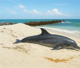 Influencia las actividades humanas en los varamientos de delfines