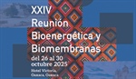 XXIV Reunión Bioenergética y Biomembranas