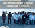 Visita al Laboratorio de Genómica y Diversidad de Vertebrados