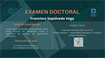 EXAMEN DE DOCTORADO de Francisco Sepúlveda Vega