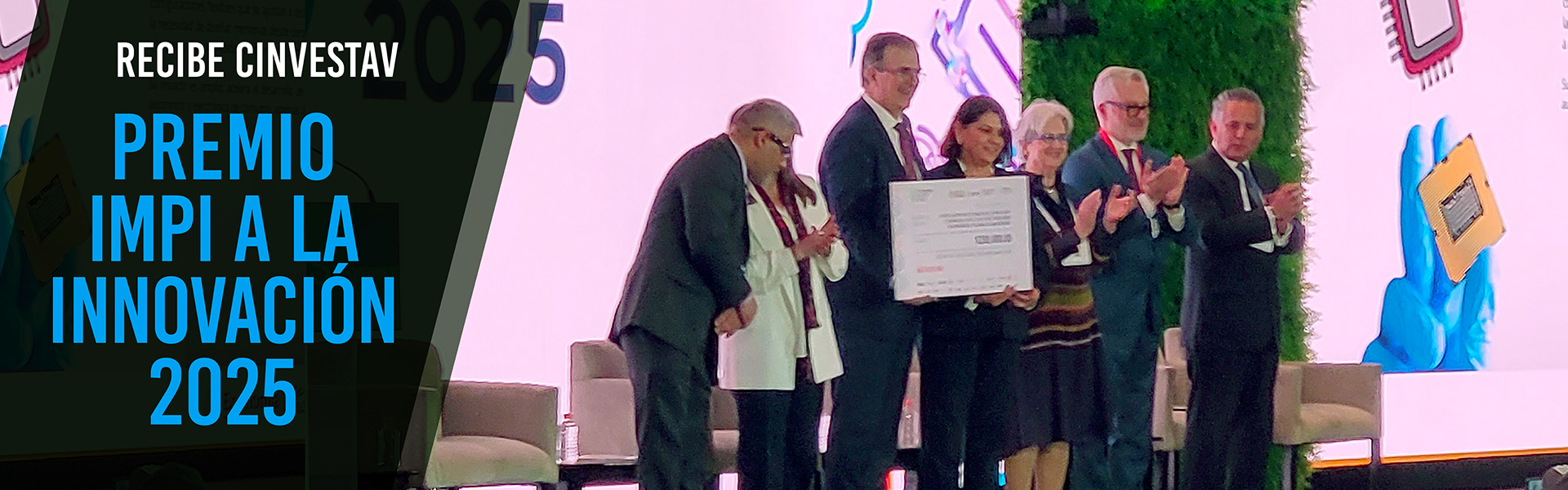 Recibe Cinvestav Premio IMPI a la innovación