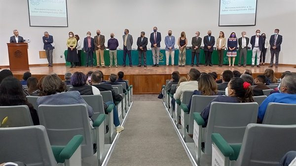 Reconocimiento 2022 a trabajadores y trabajadoras del Cinvestav