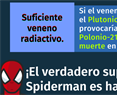 ¿Qué pasaría si te pica una araña radiactiva?