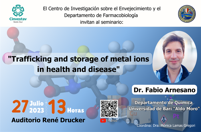 Trafficking and storage of metal ions in health and disease