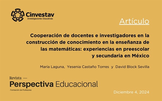 Cooperación de docentes e investigadores en la construcción de conocimiento en la enseñanza de las matemáticas: experiencias en preescolar y