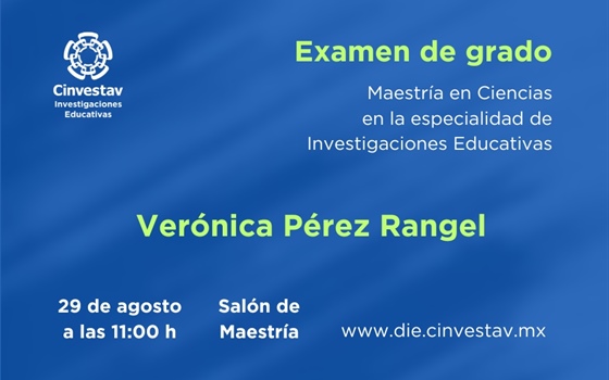 Maestría. Examen de grado