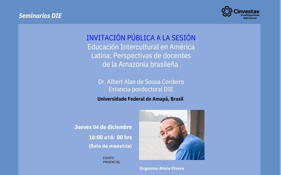 Seminario DIE. Educación Intercultural en América Latina: Perspectivas de docentes de la Amazonía brasileña