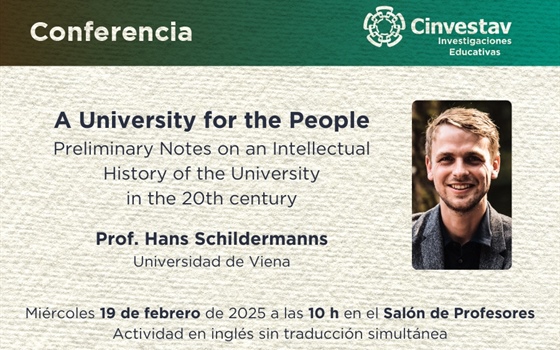 Conferencia: A University for the People.