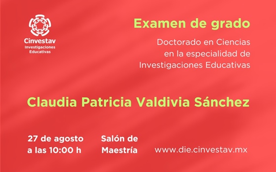 Examen de grado de Doctorado
