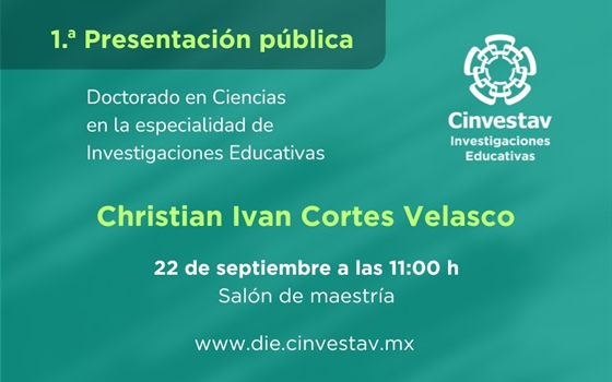Doctorado, 1a. Presentación pública
