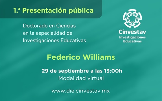 Doctorado, 1a. Presentación pública
