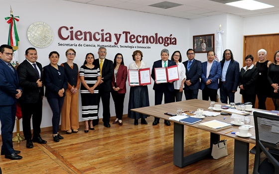 Firma de Convenio Marco de Colaboración entre Secihti y Cinvestav