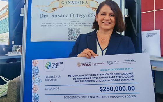 Recibe Cinvestav Premio IMPI a la innovación por alternativa para desarrollo de microchips