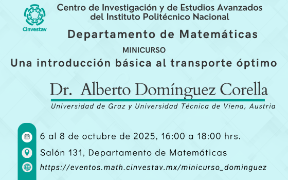 Minicurso del Departamento de Matemáticas