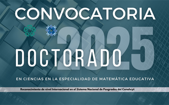 DOCTORADO EN CIENCIAS EN LA ESPECIALIDAD DE MATEMÁTICA EDUCATIVA