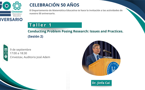 Taller 1: Conducting Problem Posing Research: Issues and Practices. (Sesión 2)