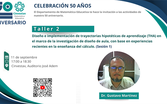 Taller 2: Diseño e implementación de trayectorias hipotéticas de aprendizaje (THA) en el marco de la investigación de diseño de aula, con base en experiencias recientes en la enseñanza del cálculo.