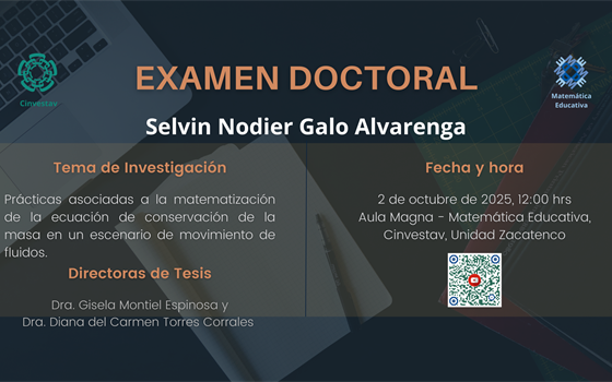 Examen Doctoral de Selvin Nodier Galo Alvarenga