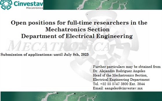 Open positions Mechatronics