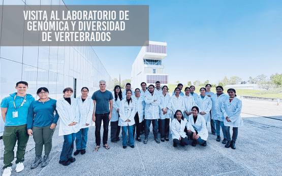 Visita al Laboratorio de Genómica y Diversidad de Vertebrados