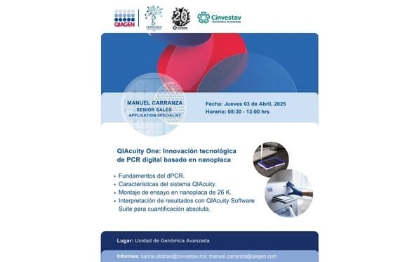 1er Taller de PCR digital para la cuantificación absoluta de ácidos nucleicos de muestras biológicas: