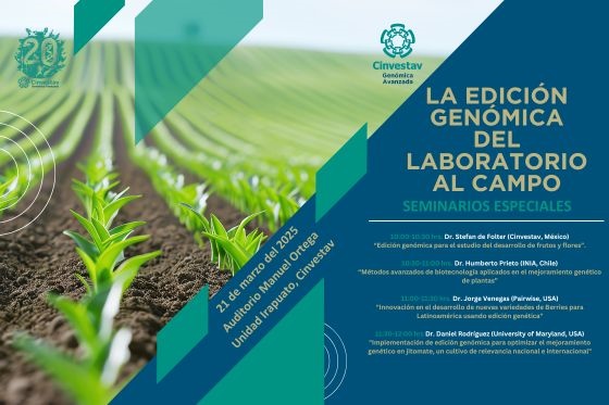 La edición Genómica del Laboratorio al Campo