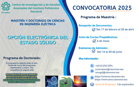 Convocatoria IE SEES 2025