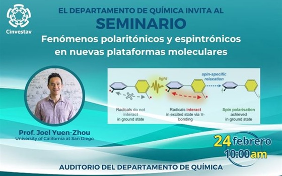 Seminario - Dr. Joel Yuen-Zhou