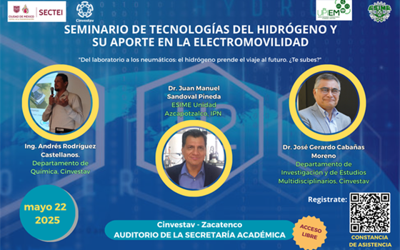 Seminario de tecnologías del hidrógeno y su aporte en la electromovilidad