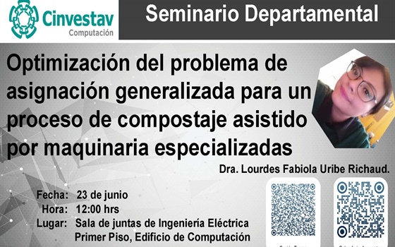 Optimización del problema de asignación generalizada para un proceso de compostaje asistido por maquinaria especializada.