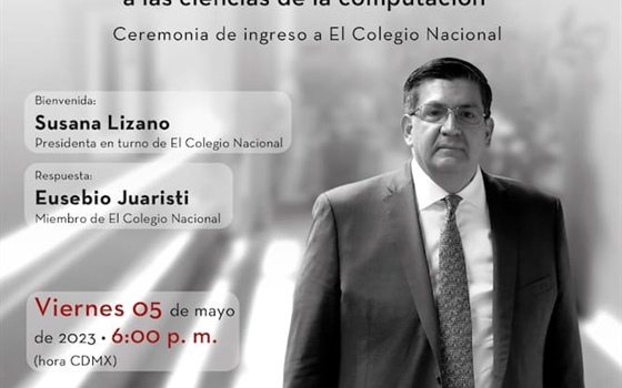 Ingresó Carlos Artemio Coello Coello a El Colegio Nacional