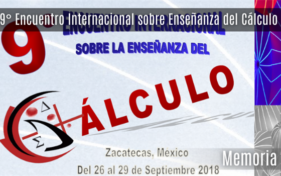 9o Encuentro Internacional sobre la Enseñanza del Cálculo