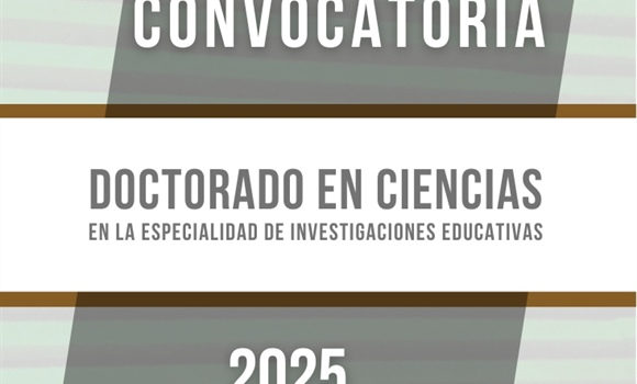 Doctorado. Departamento de Investigaciones Educativas