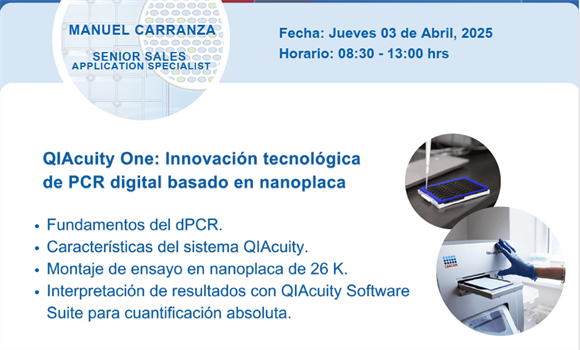 1er Taller de PCR digital para la cuantificación absoluta de ácidos nucleicos de muestras biológicas: