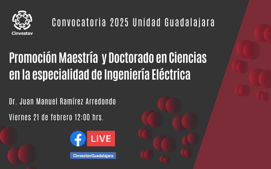 Promoción de los Posgrados 2025 Unidad Guadalajara