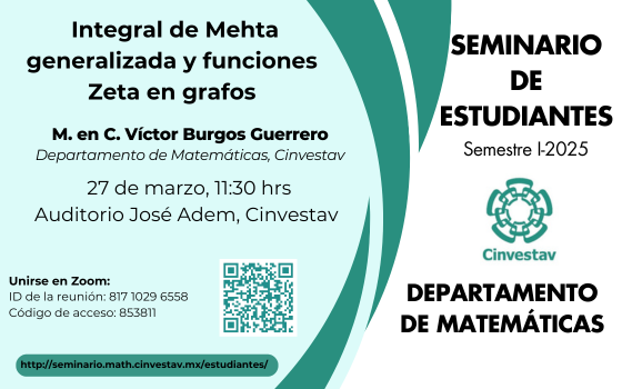 Seminario de Estudiantes del Departamento de Matemáticas del Cinvestav-IPN