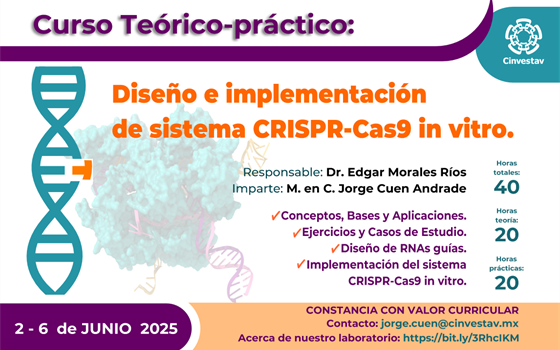 Diseño e Implementación de sistema CRISPR-Cas9 in vitro