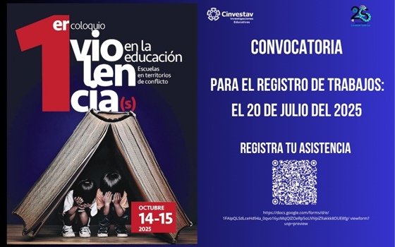 Convocatoria. 1er. Coloquio. Violencia(s) en la educación. Escuelas en territorios de conflicto