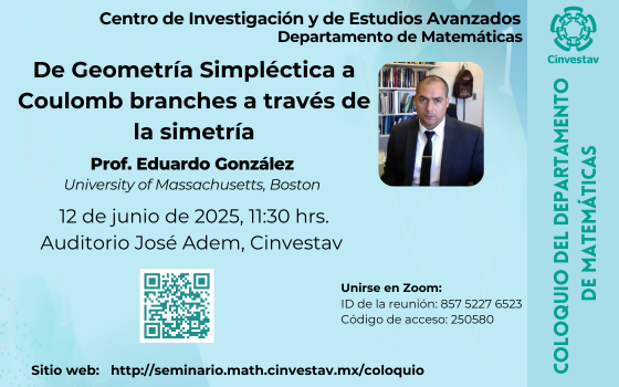 Coloquio del Departamento de Matemáticas