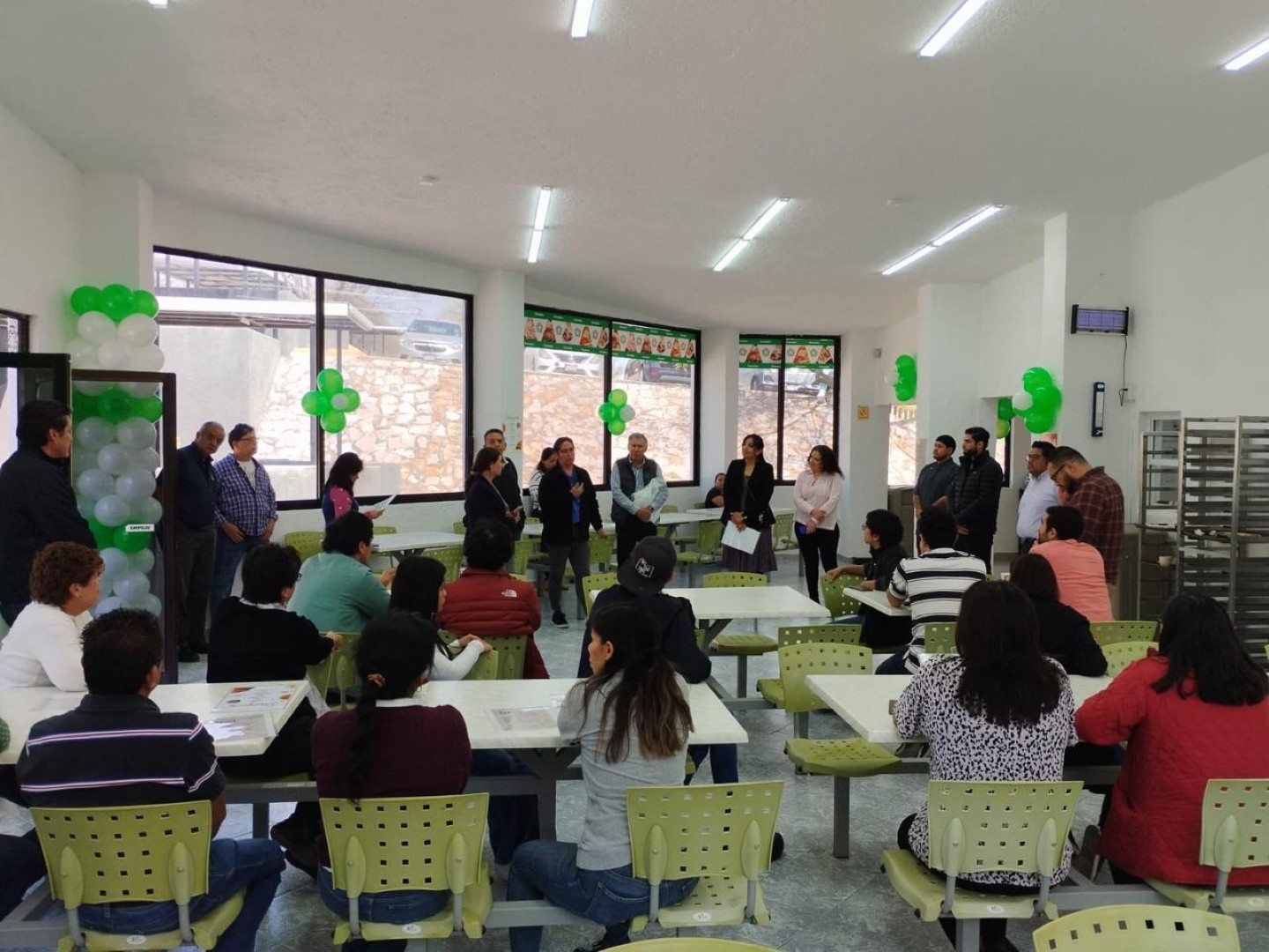 Inauguración del comedor, un logro de la comunidad