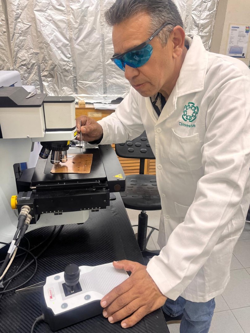 Micro Espectroscopia Raman de alta Resolución usando diferentes líneas de excitación para obtener los modos vibracionales de manera óptima en películas semiconductoras, así como en otros materiales de interés