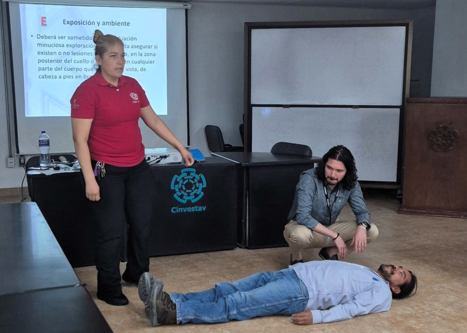 Practica en Curso de  Primeros Auxilios